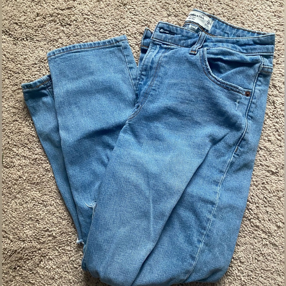 Abercrombie Curve Love Mom Jeans
